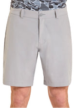 Load image into Gallery viewer, Mens Rock And Roll Solid Light Grey Chino Shorts
