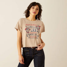 Load image into Gallery viewer, Woman’s Ariat x Sendero Wild West Cropped Tee