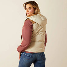 Load image into Gallery viewer, Woman’s Ariat Tan/Brown Frontier Puffer Vest