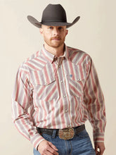 Load image into Gallery viewer, Men’s Ariat Cream/Red Pro Flynn Snap LS Shirt