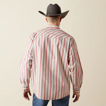 Load image into Gallery viewer, Men’s Ariat Cream/Red Pro Flynn Snap LS Shirt