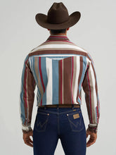Load image into Gallery viewer, Men’s Wrangler Vintage Stripe LS Snap