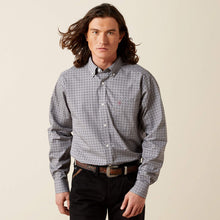 Load image into Gallery viewer, Men’s Ariat Anderson Grey LS Button Up
