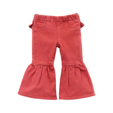 Load image into Gallery viewer, Wrangler West Baby Girl Flare Chili