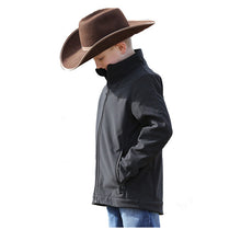 Load image into Gallery viewer, Boys Cinch Black Bonded Jacket