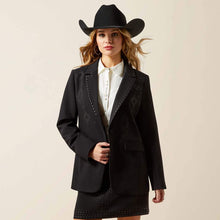 Load image into Gallery viewer, Woman’s Ariat Black After Party Blazer
