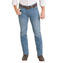 Load image into Gallery viewer, Men's Rock&amp;Roll Medium Vintage Revolver Straight Boot Cut Jean