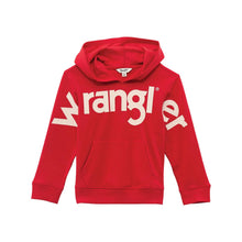 Load image into Gallery viewer, Wrangler West Girl LS Red Logo Hoodie