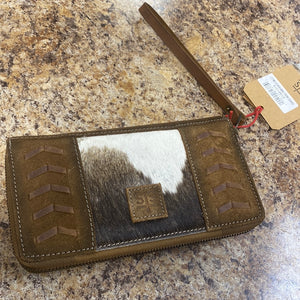 Cowhide Saddle Tramp Bentley Wallet