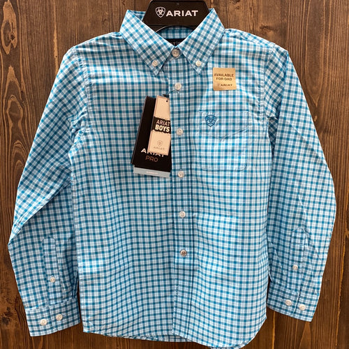 Boys Ariat Pro Kalvin Button Up