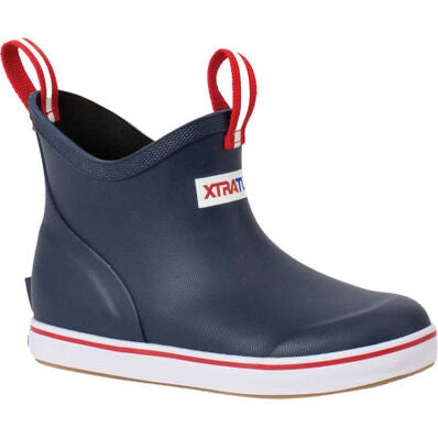 Kids Ankle Deck Navy Blue Boot.