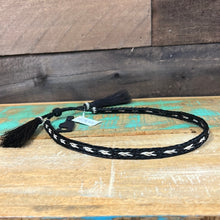 Load image into Gallery viewer, Bone &amp; Black Hat Band