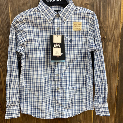 Boys Ariat Othman LS Shirt