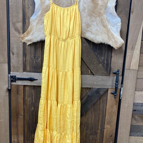 Mango Sorbet Tiered Maxi Dress.