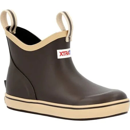 Kids Ankle Deck Brown Boot.