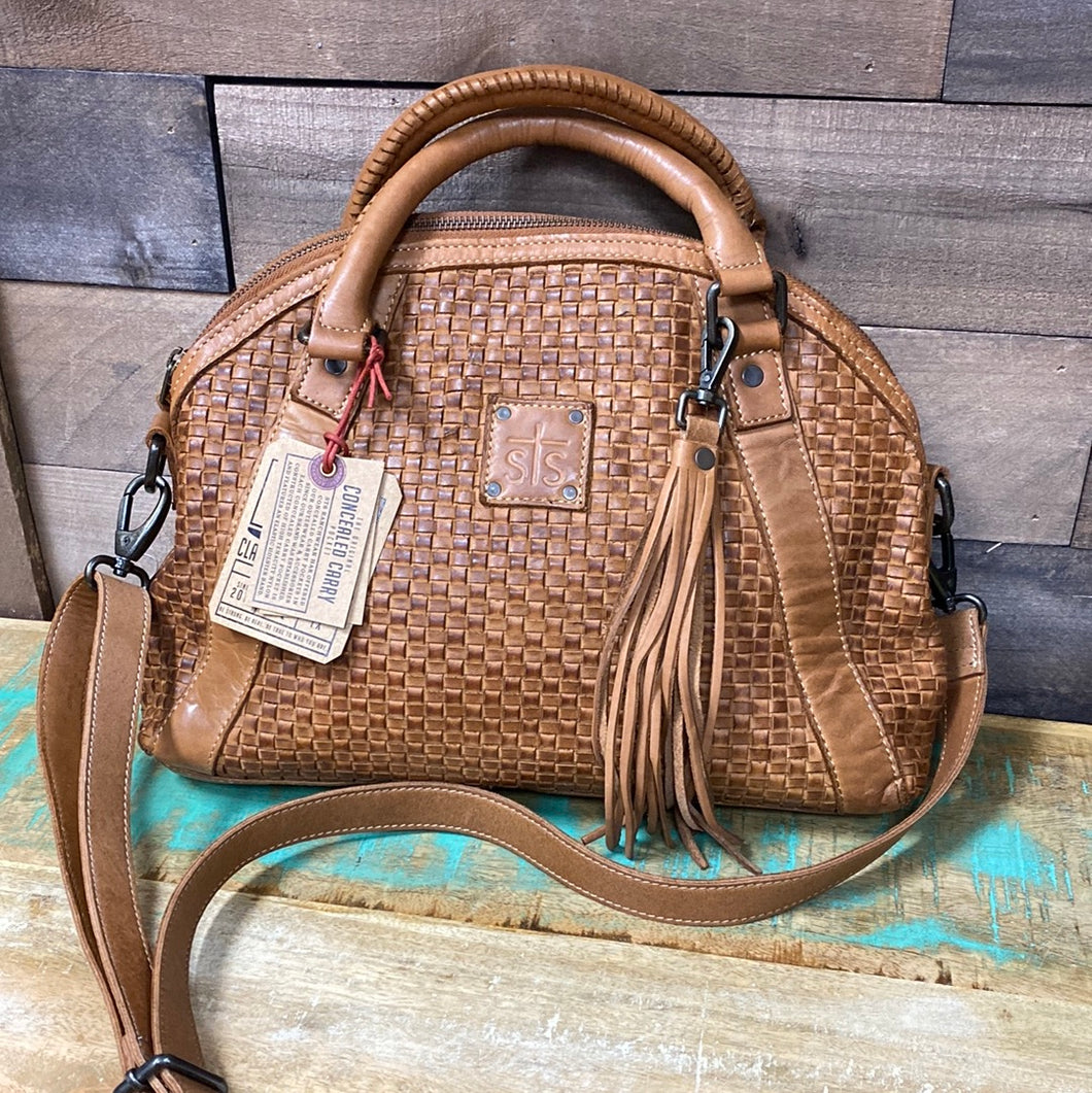 STS Sweet Grass Sansa Satchel