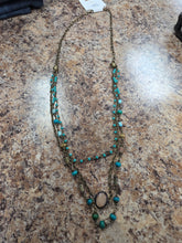 Load image into Gallery viewer, Dylan- Justina African Turquoise Necklace