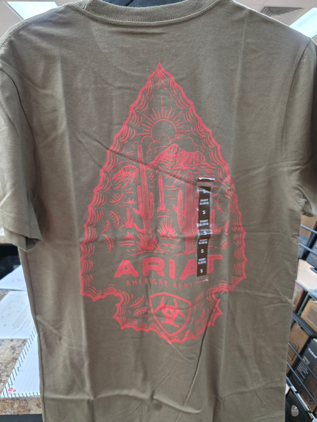 Men's Ariat Stone Arrowhead Tshirt