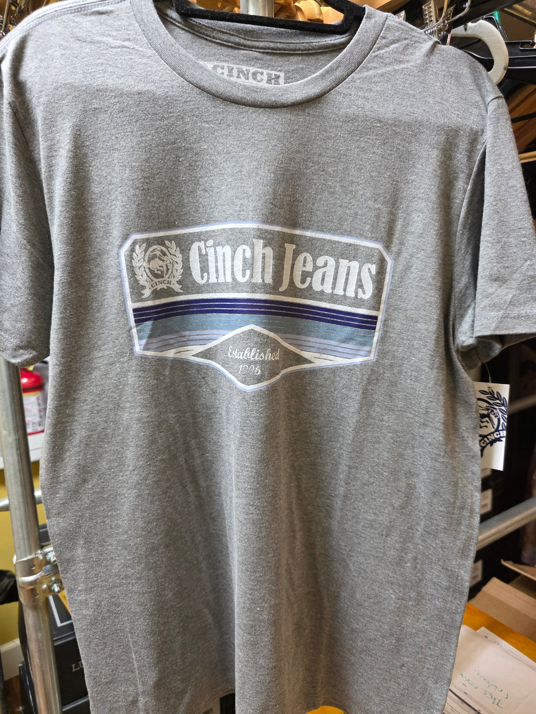 Cinch- Men's Grey Tshirt