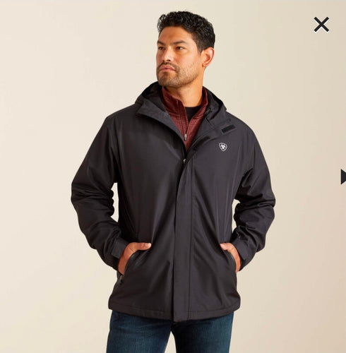Ariat Men's Stormshell H2O Black Jacket