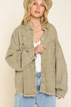Load image into Gallery viewer, Denim Wash Shacket