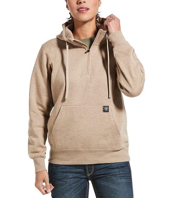 Ariat Women's Rebar 1/2 Zip Hoodie