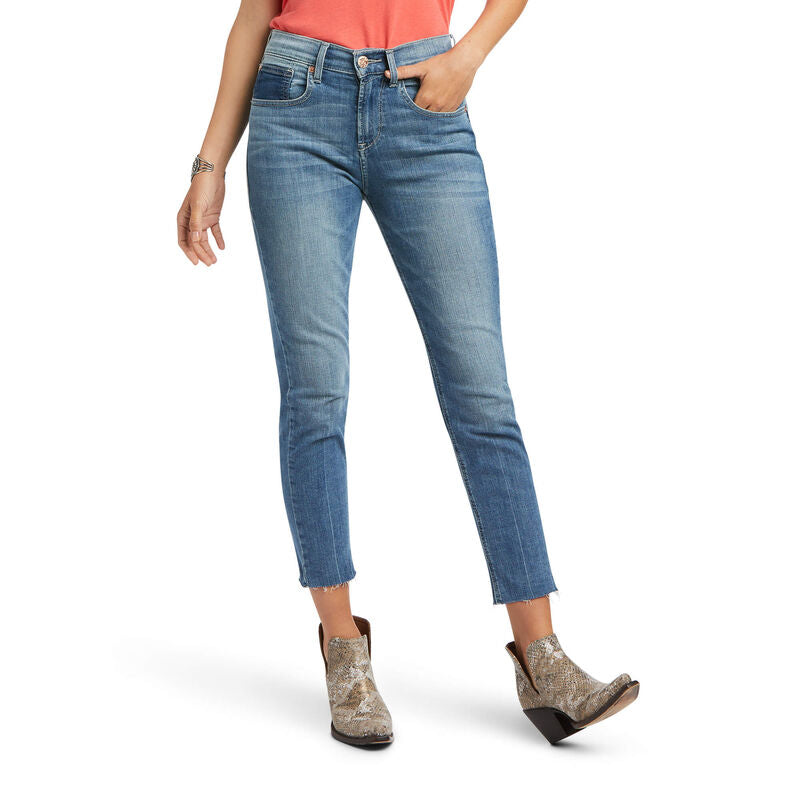 Ariat High Rise Boyfriend Crop Jean