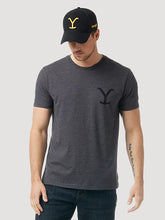 Load image into Gallery viewer, Men&#39;s Charcoal Gray Yellowstone Tee