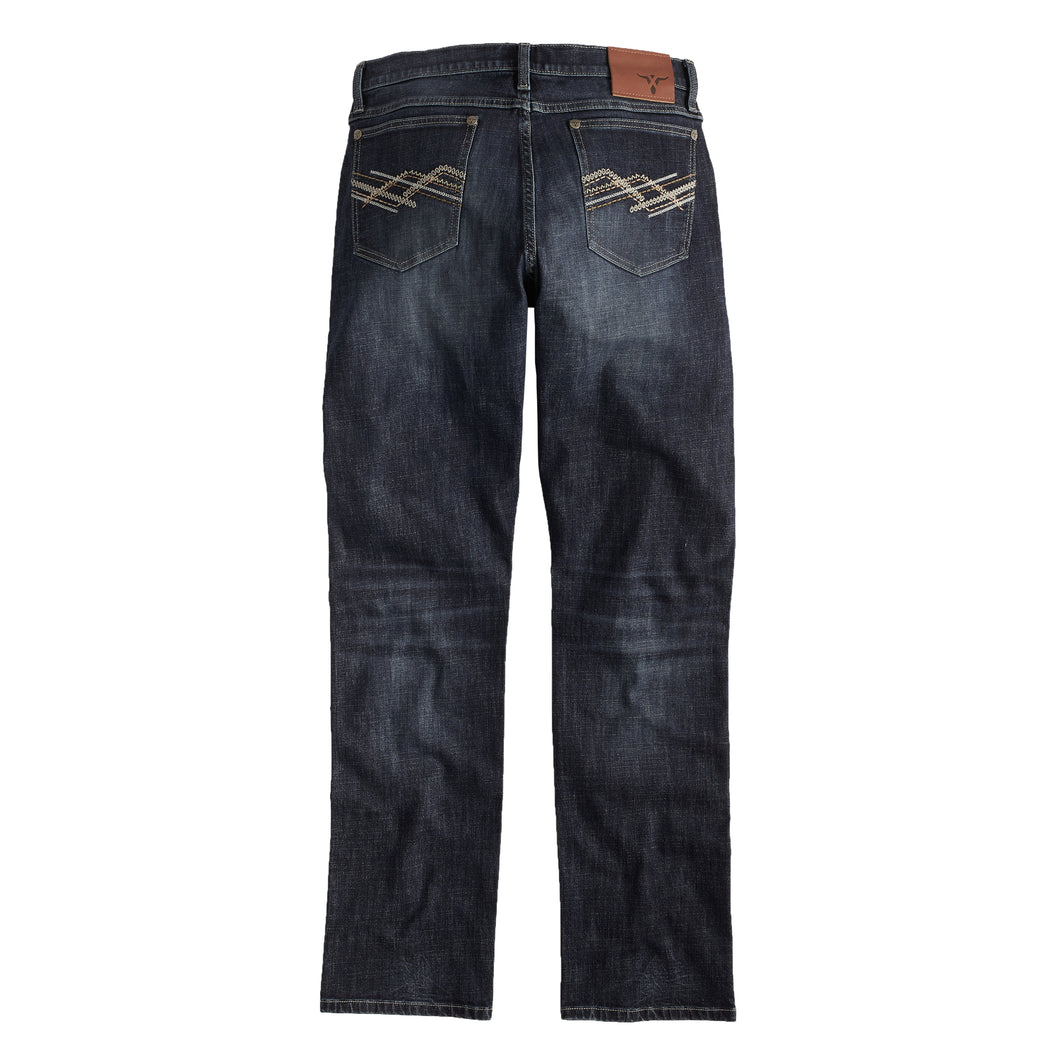 Wrangler Boy's 44 Slim Straight Steel Jeans