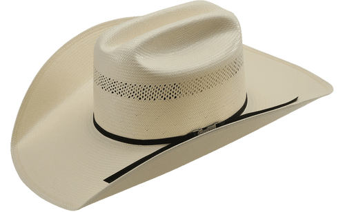 Vented Shantung American Straw Hat