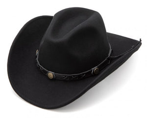 Dakota Crushable Black Western Hat