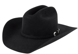 American Hat Company Black Lucky 7X Felt