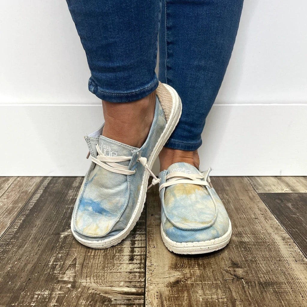 Hey Dude Tie Dye Dawn Blue