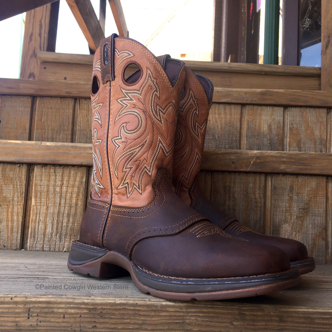 Durango Men's Saddle Up Brown Western Boot