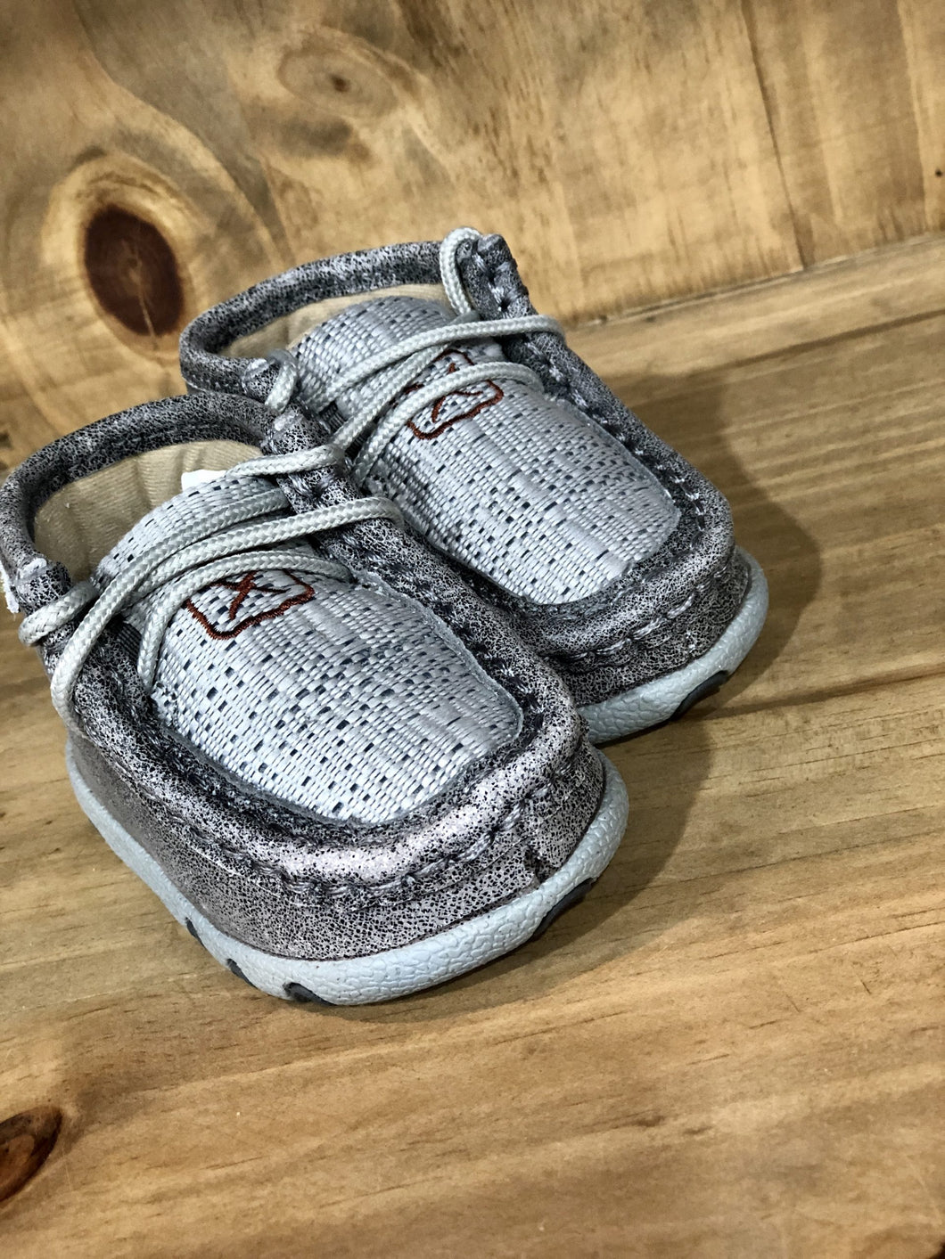 Twisted X Toddler Grey Moc