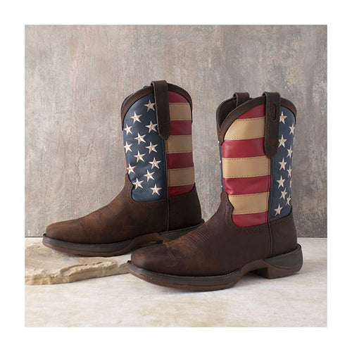 Durango Men's Patriotic Pull-On Western Boot