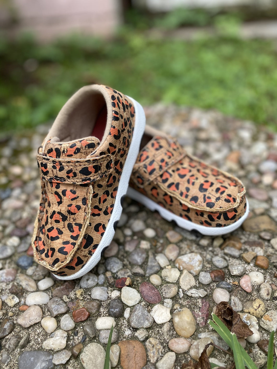 Twisted X Toddler Leopard Cork Mocs