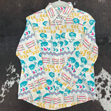 Load image into Gallery viewer, Roper Little Girls Buffalo Print Shirt