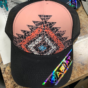 Ariat Pink Aztec Hat