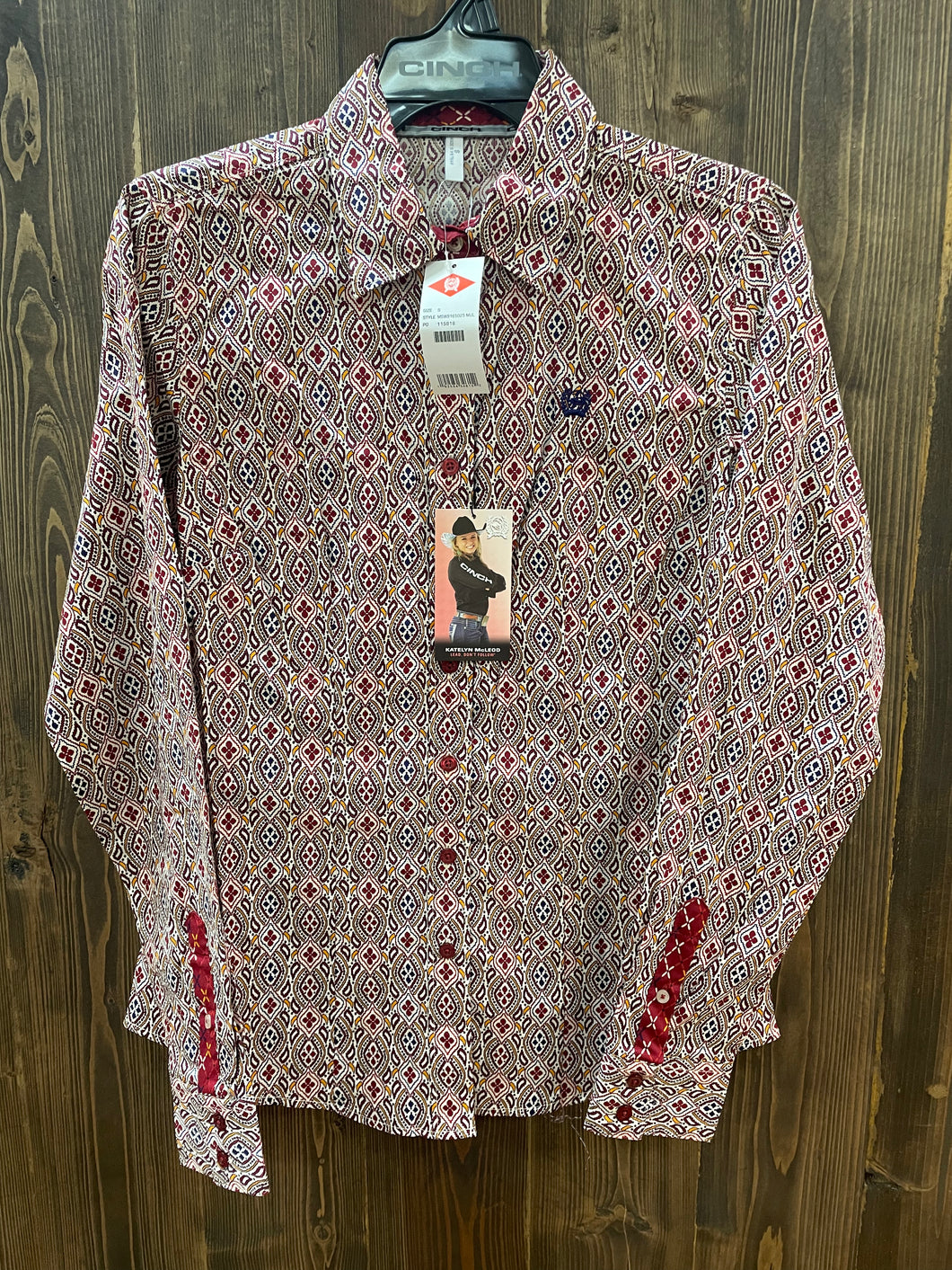 Women’s Cinch Aztec Rodeo Button Up