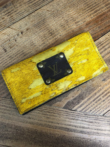LV Mustard Cowhide Wallet