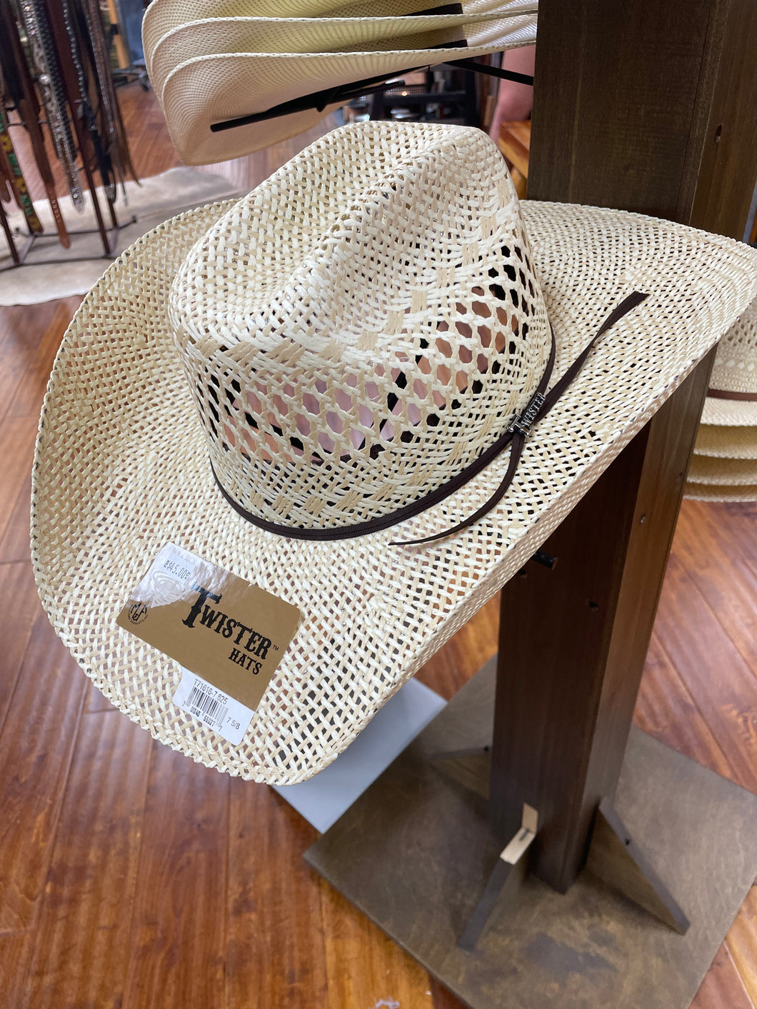 Twister Natural Weave Straw Hat