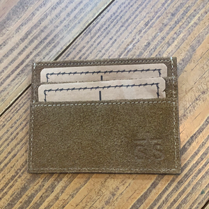 STS Calvary Card Wallet Alaska Rough Out