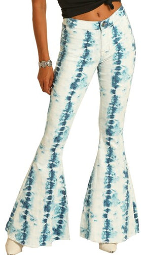 Rock and Roll Light Wash High Rise Pull On Jeans