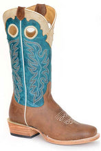 Load image into Gallery viewer, Ride Em Cowgirl Blue Roper Boot