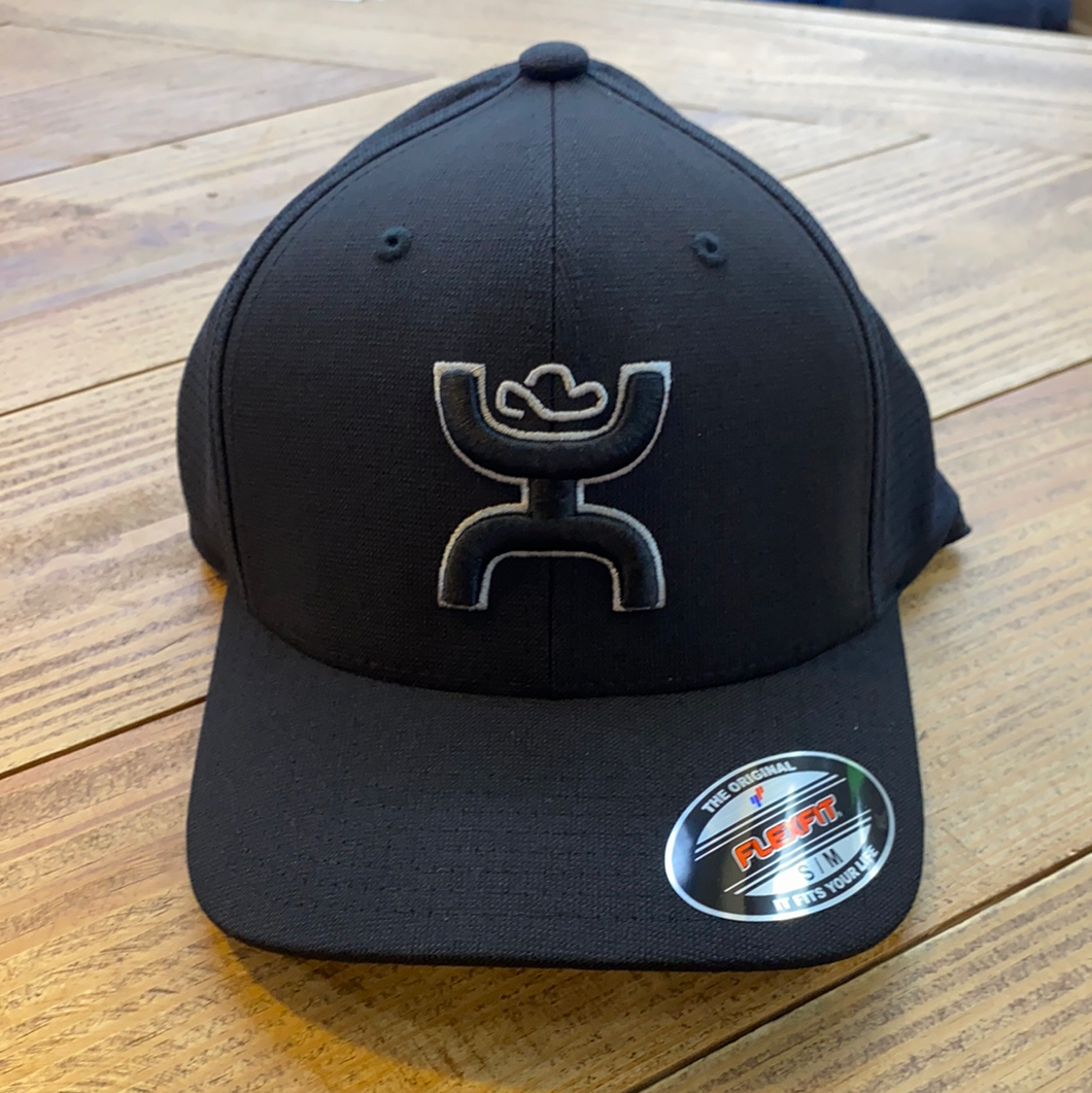 Hooey Flex Fit Black Cap