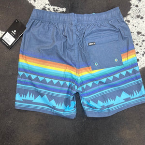 Hooey "Big Wake" Navy Board Shorts