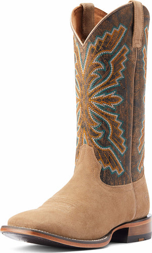 Sting Earth / Alamo Cafe Wide Square Toe Boot