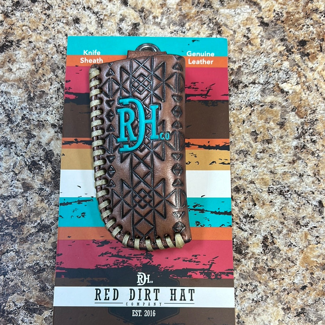 Rawhide Laced Edge Knife Sheath