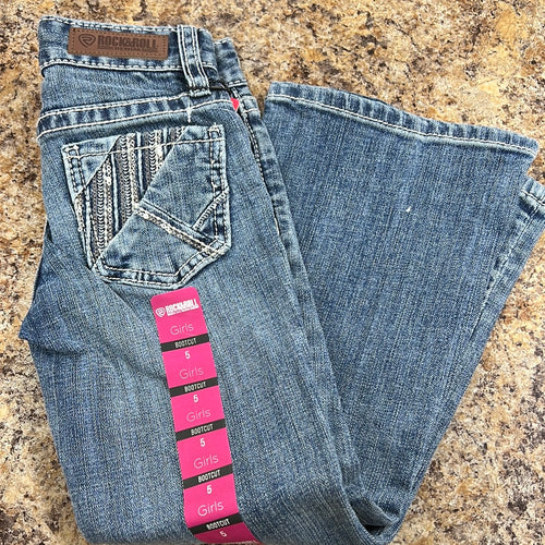 Girl’s Rock & Roll Boot Cut Jeans